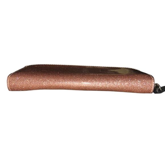 Kate Spade Mavis Street Neda Continental Zip Sparkle Rose Gold Wallet - Picture 6 of 8